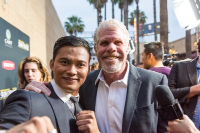 Фотографии и видео с премьеры "Работорговли" (Skin Trade) 4