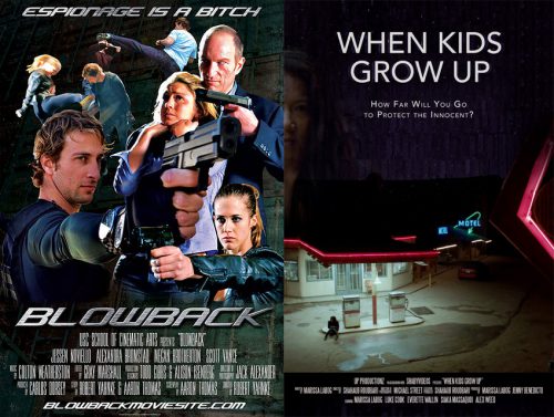 Короткометражные фильмы Blowback и When Kids Grow Up