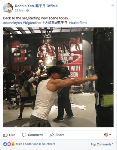 Донни Йен, Джет Ли и Джеки Ву в совместном фильме + другие проекты Йена