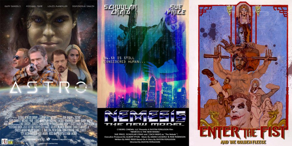 Trailers for Astro, Nemesis 5: The New Model and Fury of the Fist and the Golden Fleece